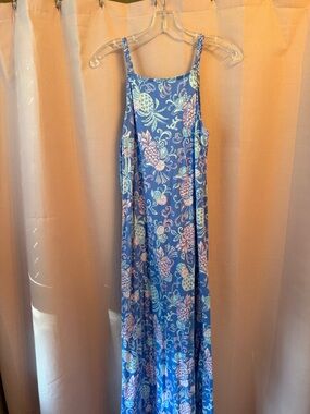 Lilly Pulitzer Blue and Pink knit Maxi